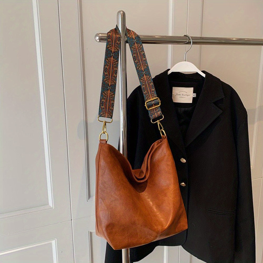  Tote Bag for Women Large Hobo Bag Soft Leather Sports Bag  Handbag Casual Shoulder Bag Crossbody Women's Hippie Bag Purses : Clothing,  Shoes & Jewelry