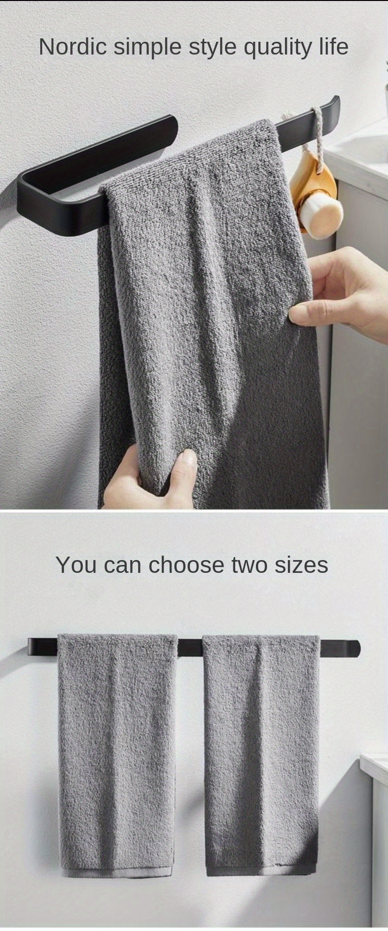 2x Toilettenpapierhalter Für Senioren - Werkzeuglose Montage