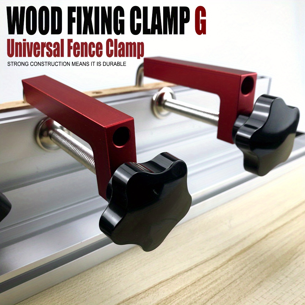 Woodworking Universal Fence Clip Fixing Clip G Clip Adjustable Fixing ...