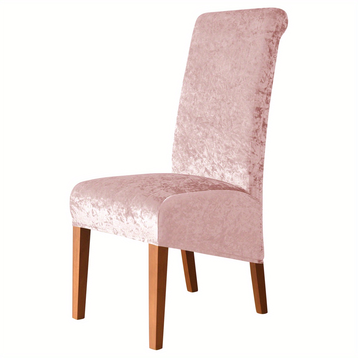 High quality Velvet Dining Chair Slipcover Elastic Stylish Temu