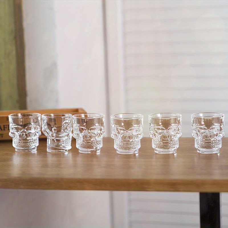 Stylish Mini Skull Whisky Glasses Perfect Scotch Bourbon - Temu