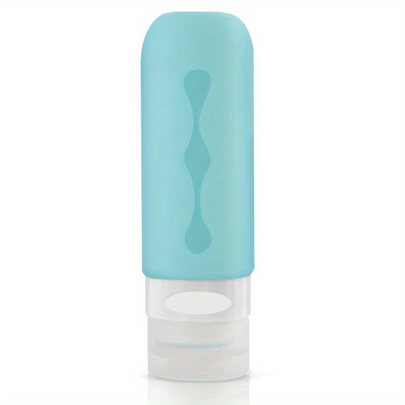 Silicone Travel Bottle Set 90ml Squeezable for Lotion Shampoo Soap