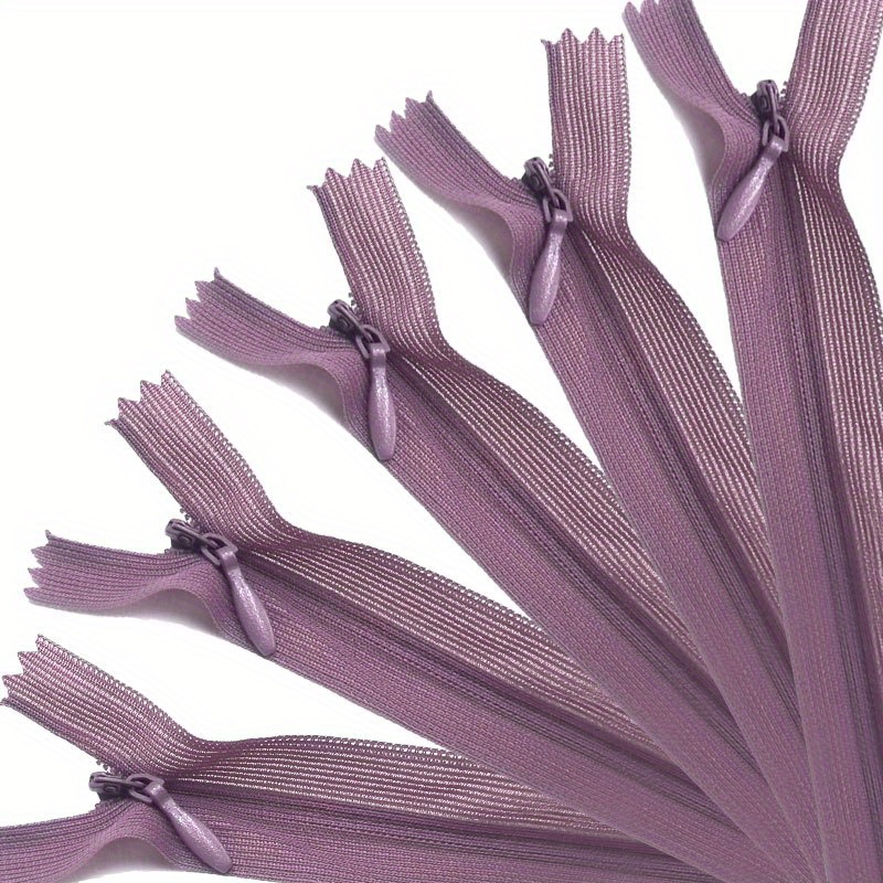 Invisible Zipper Nylon Coil Hidden Zipper Close end Lace - Temu