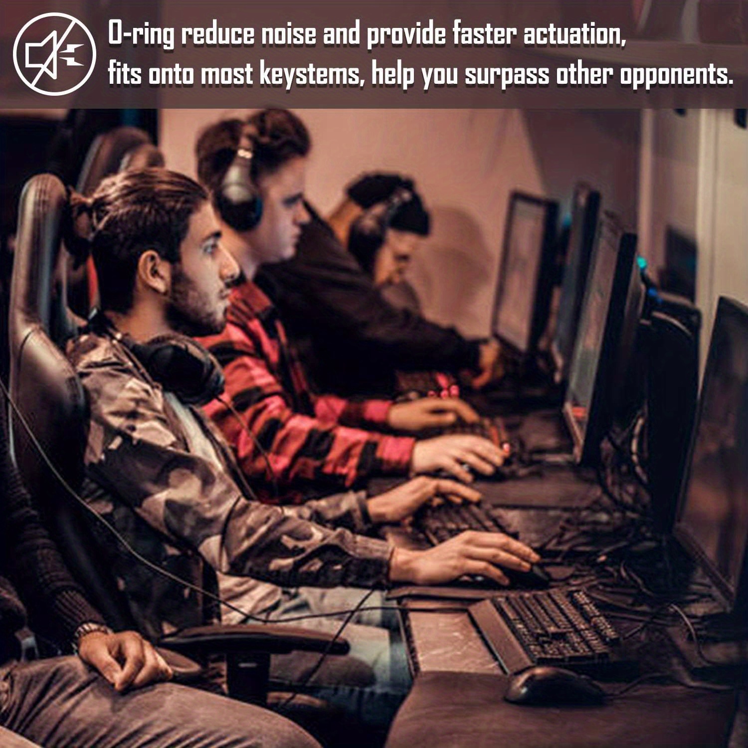 Silicone O ring Keycap Puller Ultra quiet Shock Absorption Temu