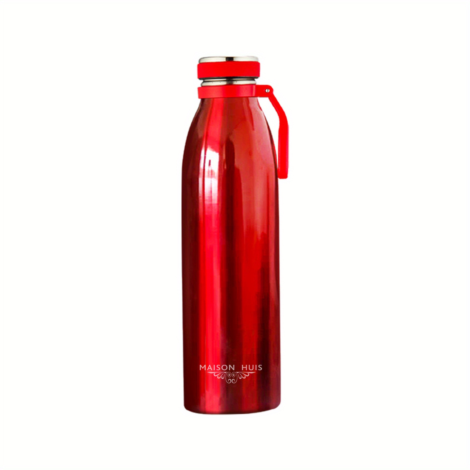 STAINLESS STEEL WATER BOTTLE DRINK 750ML VACUUM HOT COLD DRINK INSULATED  THERMOS