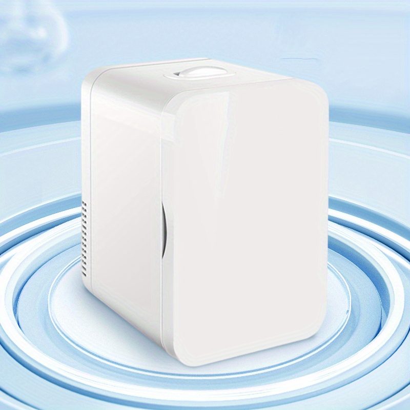 Portable Mini Fridge /6 Can Cooler And Warmer For Skin Care - Temu