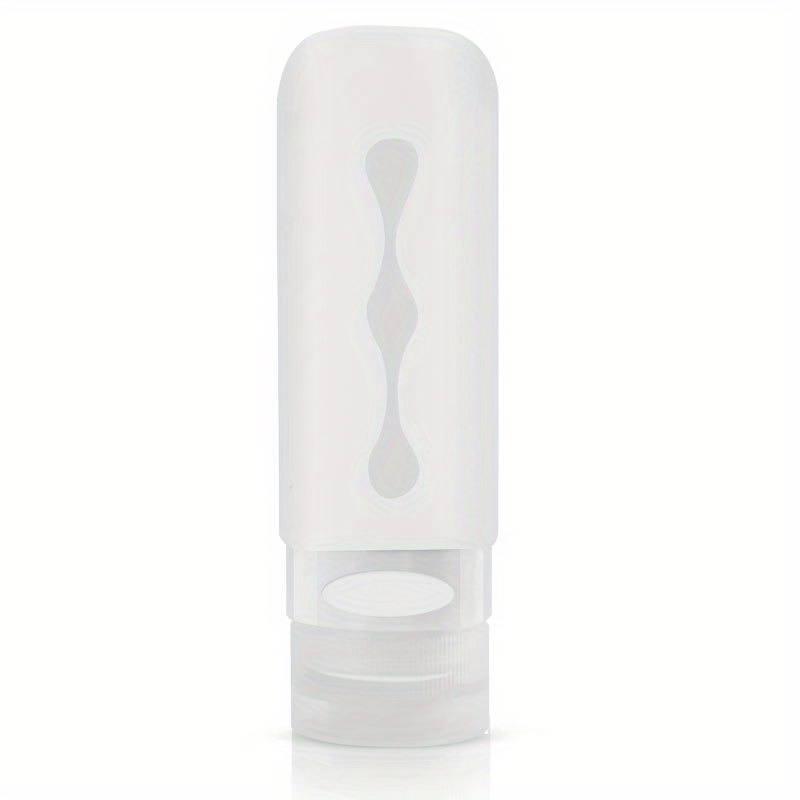 Silicone Travel Bottle Set 90ml Squeezable for Lotion Shampoo Soap