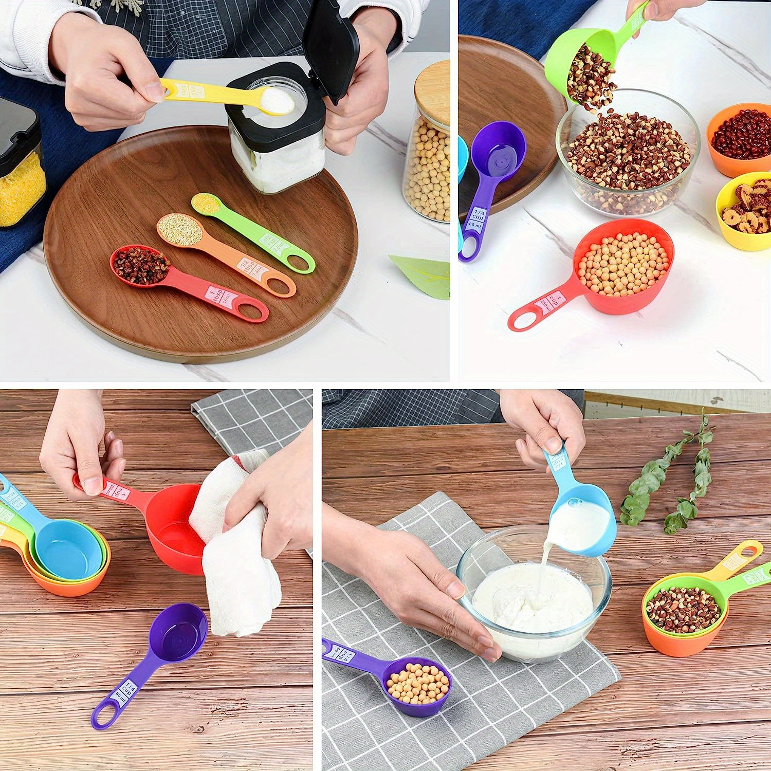 Graduated Cup Baking Household Measuring Cup Baking Tools Gauges Measuring  Tools With Scale Convex Mouth Measuring Spoon Kitchen - AliExpress