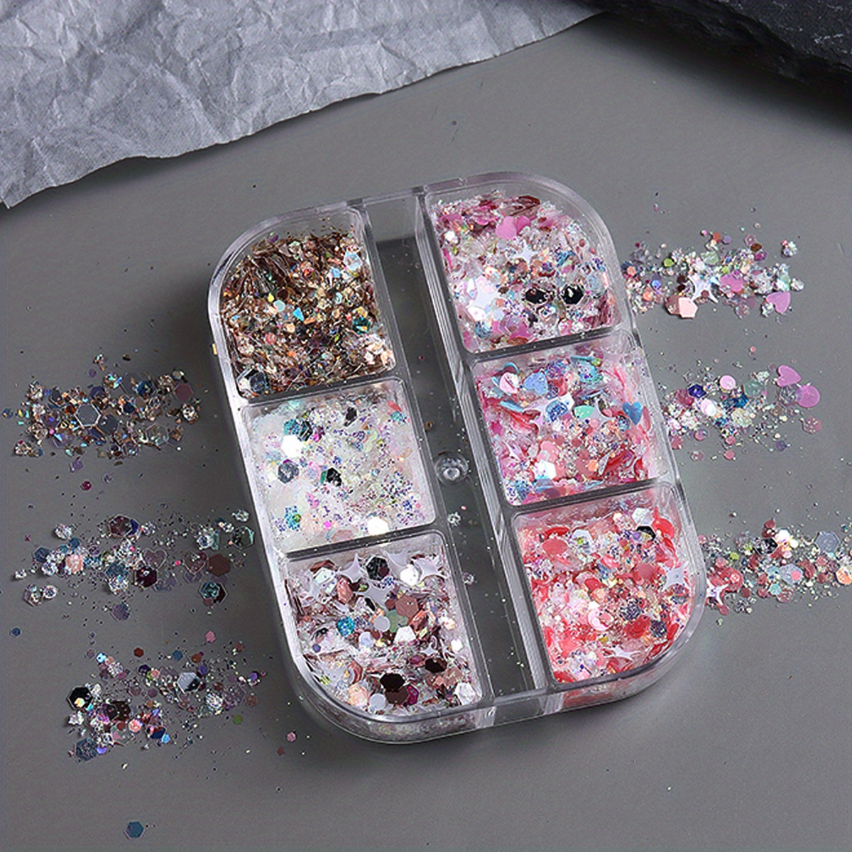 Holographic Nail Glitter – World of Glitter