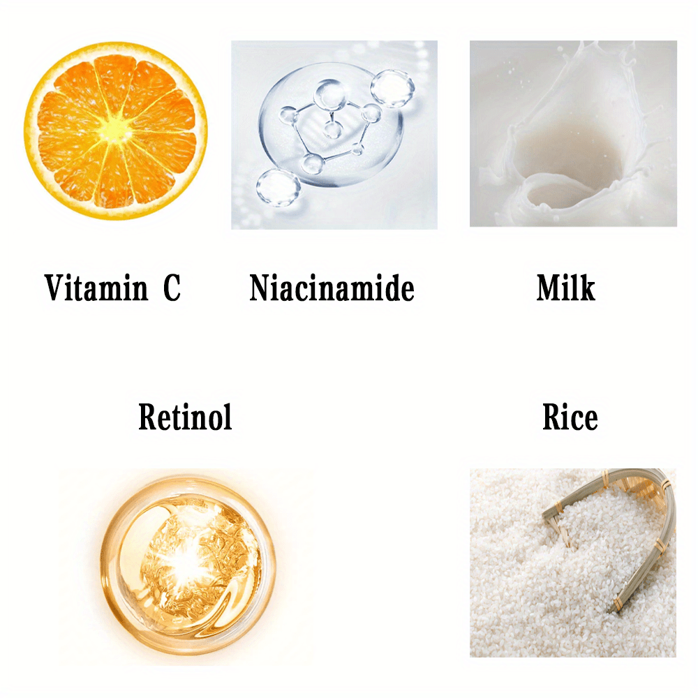 Body Cream Vitamin C Retinol Niacinamide Milk Temu