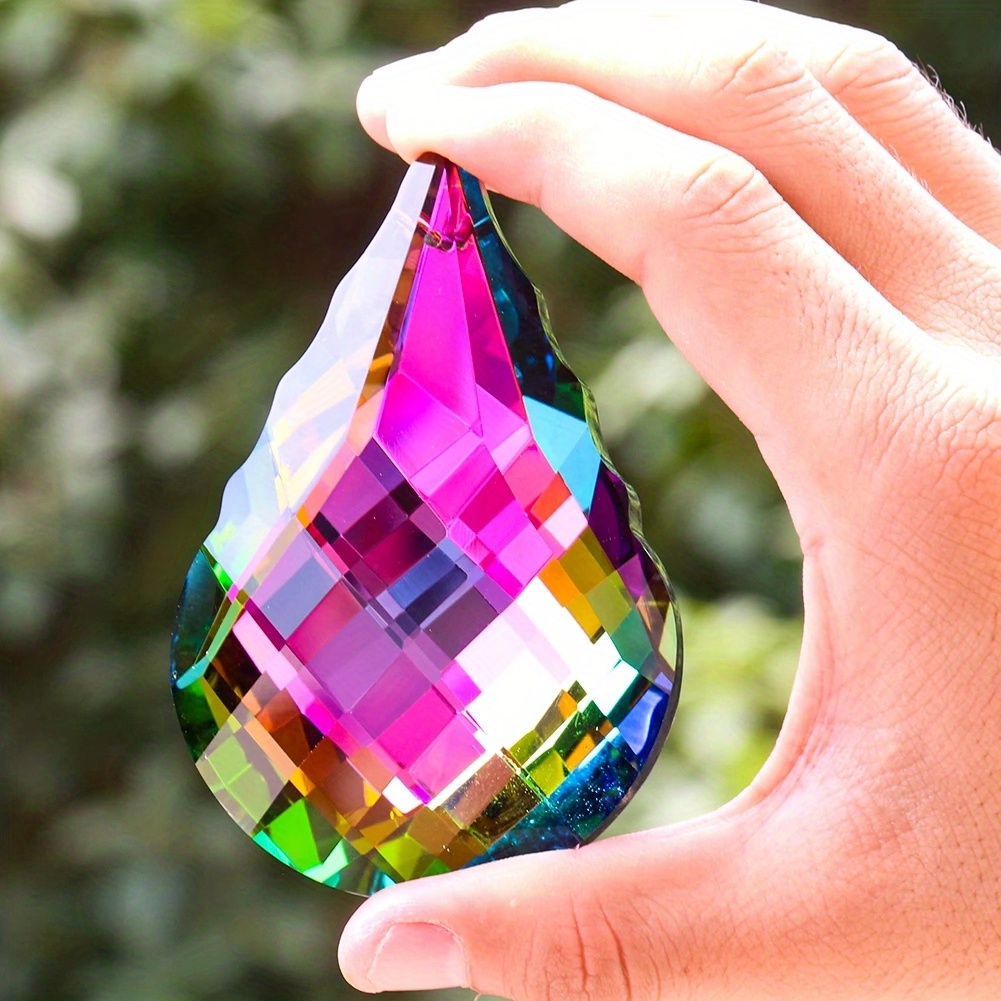 Sparkling Crystal Sun Catcher Add Colorful Rainbows Home Temu United Kingdom