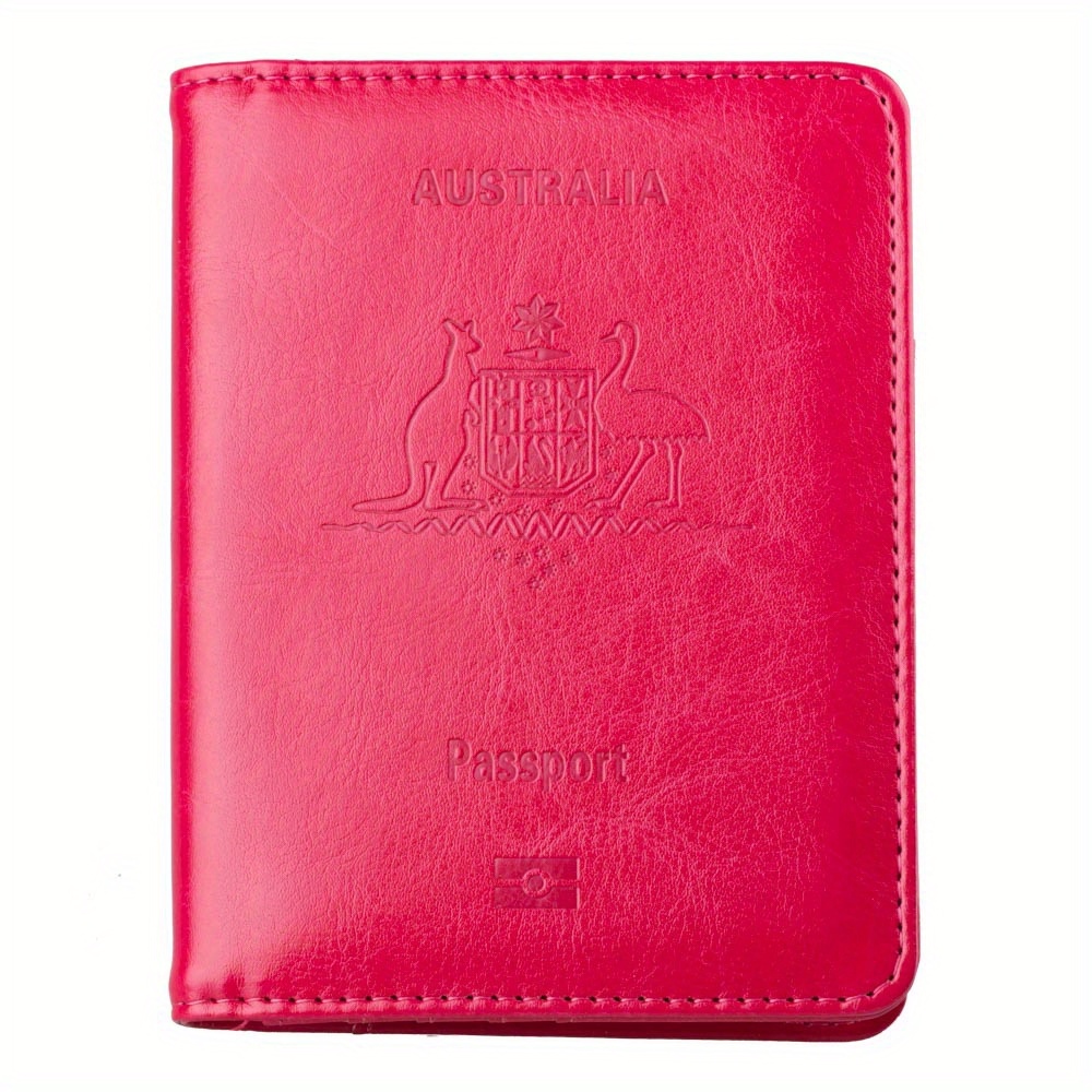 New Fashion Trendy Passport Cover Wallet Holder for Women Men 