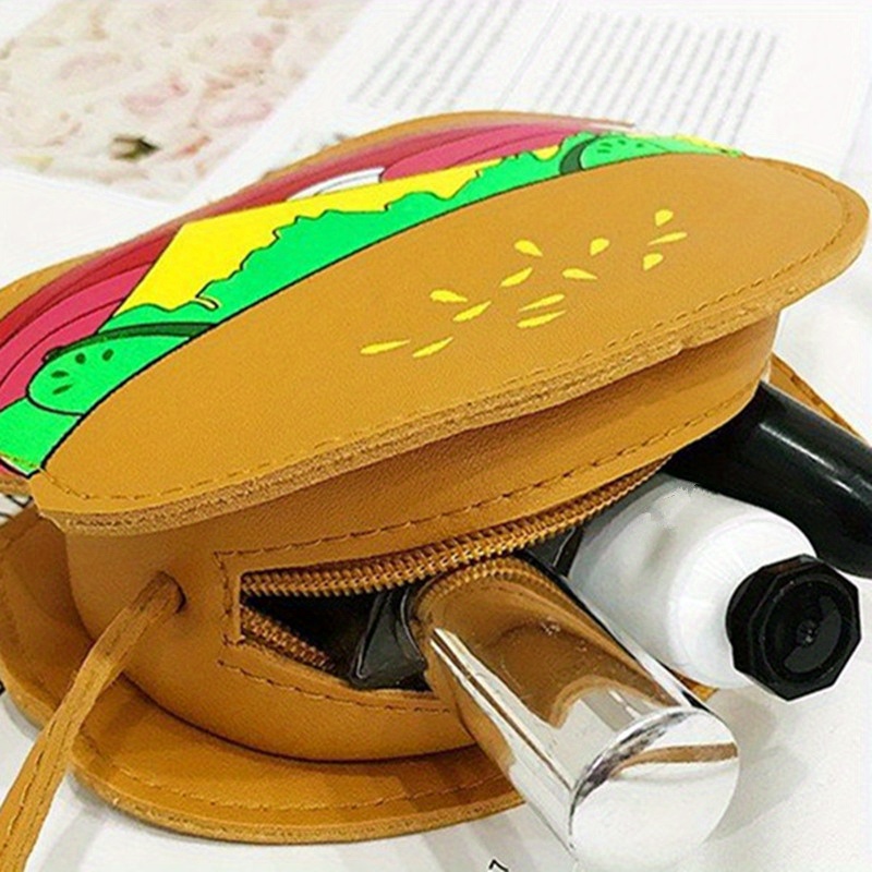 Fast Food Shape Metal Chain Crossbody Bag, Pu Leather Novelty Hamburger  Fries Shape Bag Purse, Fancy Cute Fashion Shoulder Bag - Temu Australia