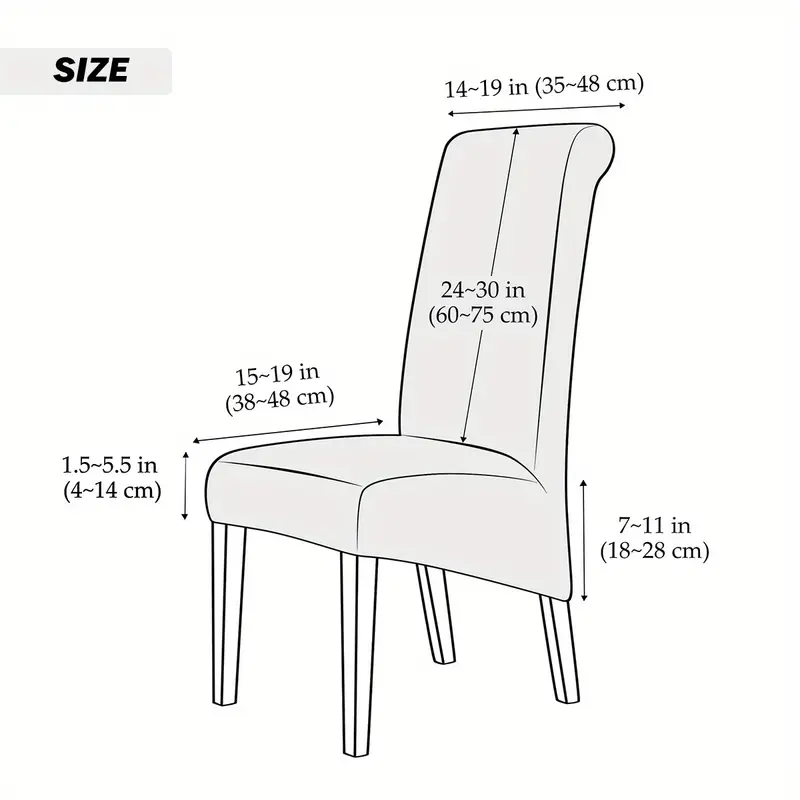 1pc velvet dining chair slipcover elastic high back chair cover for dining room wedding ceremony banquet home decor details 0