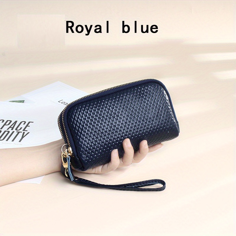 Classic Zip Purse - Royal Blue