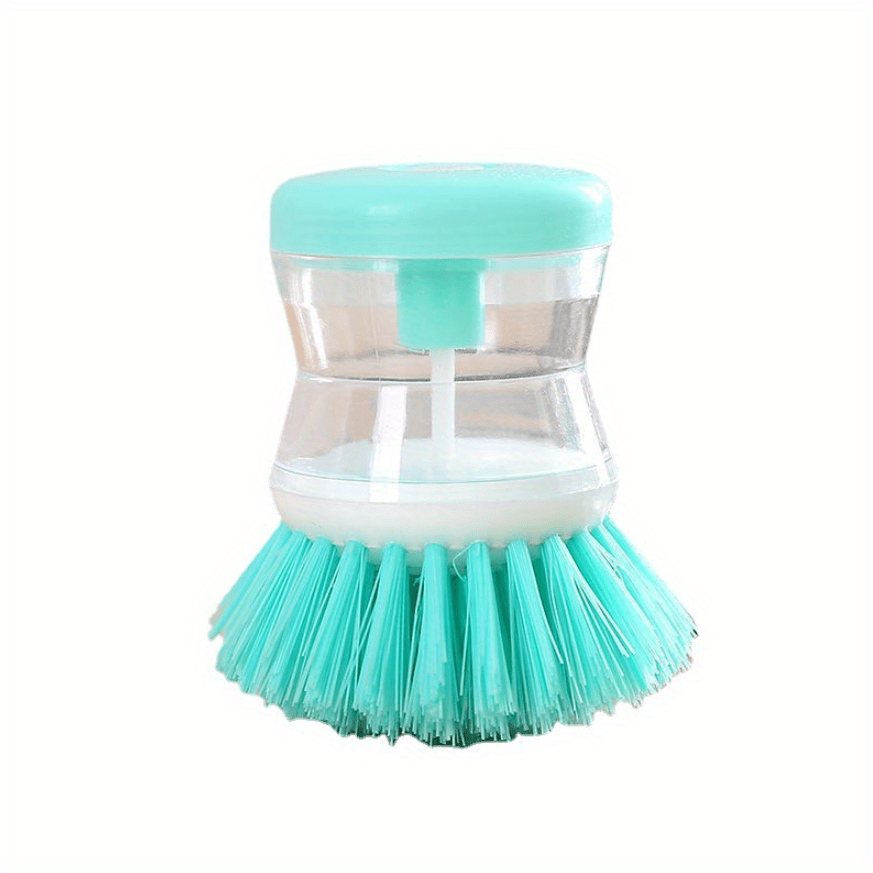 1pc Multifunctional Automatic Liquid Adding Pot Brush Cleaning