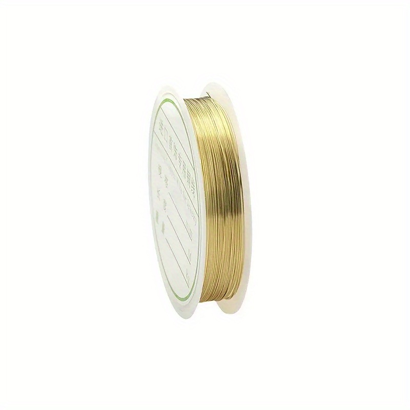1roll/about 25m 0.02cm Diy Metal Wire, Suitable For Jewelry Making