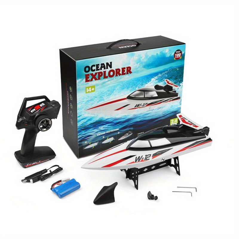 High Speed Rc Racing Boat - Wltoys Wl 912-a - 35km/h, 2.4ghz