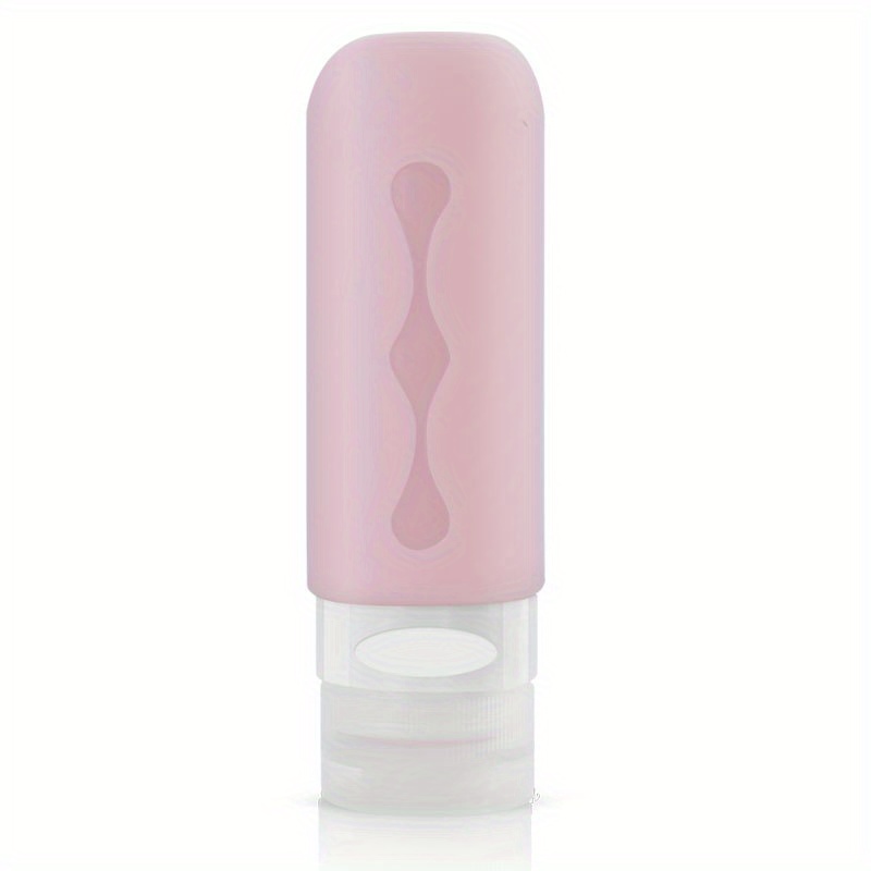 Silicone Travel Bottle Set 90ml Squeezable for Lotion Shampoo Soap