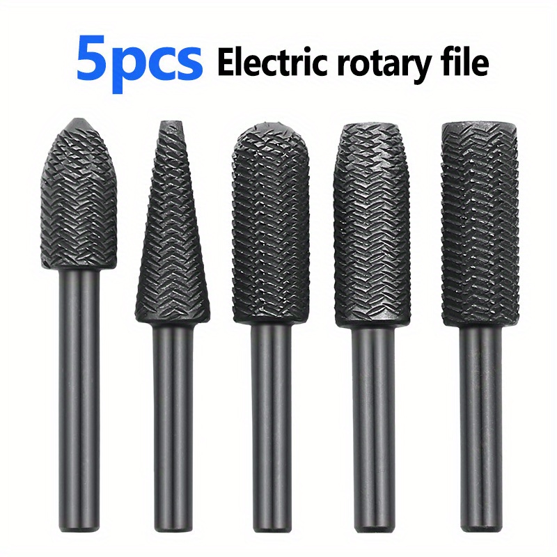 5pcs Rotating Steel File