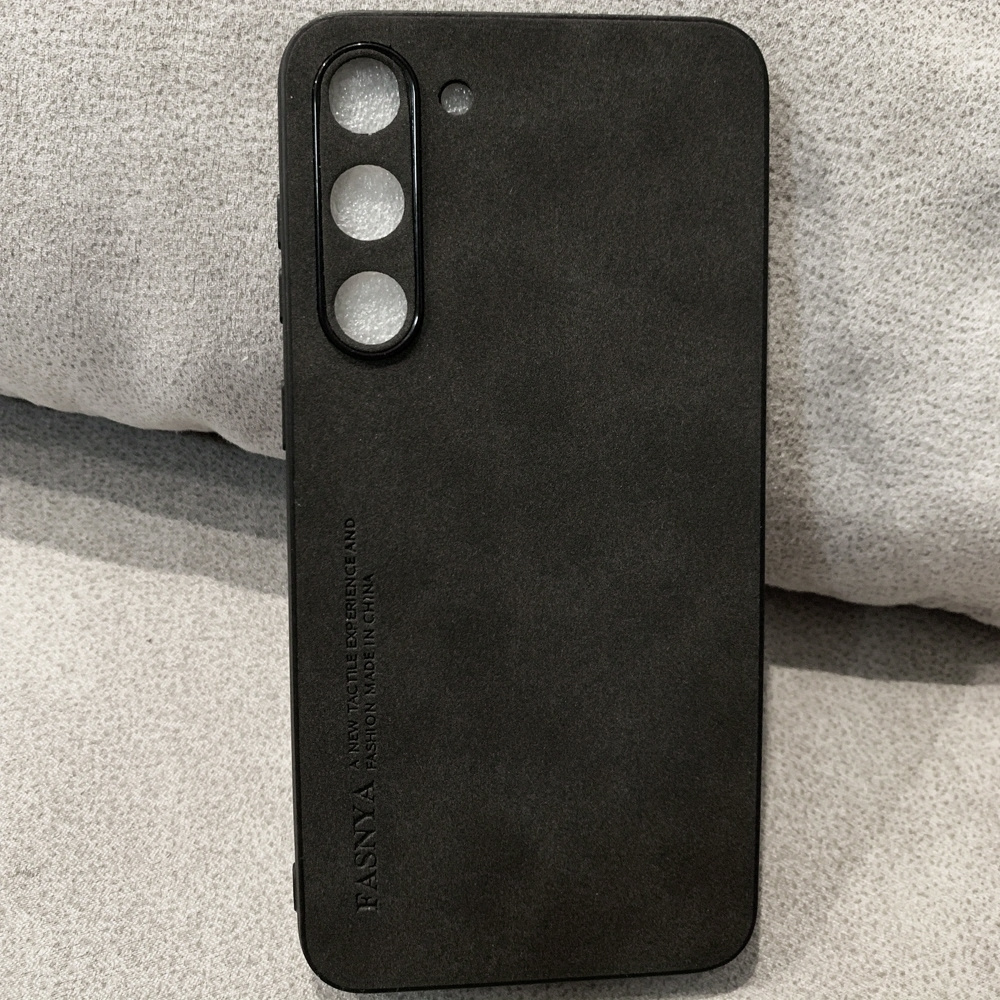 Phone Case: Suitable For Galaxy S22 S23 Ultra S22 S23 Plus Textured Pu Matte Phone Case Silicone Cover Ultra Thin