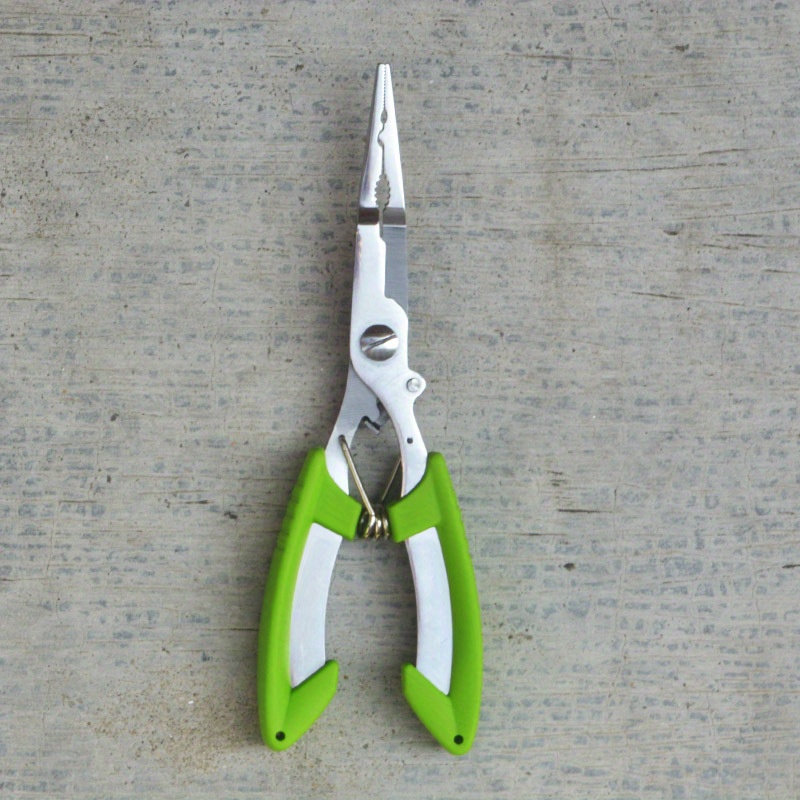 Stainless Steel Mini Fishing Plier Solid Color Fishing Tool - Temu