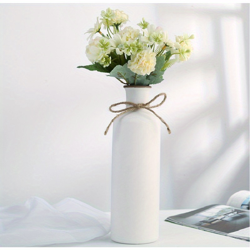 Modern Farmhouse Vase Decor White Vases Decor Decorative Temu