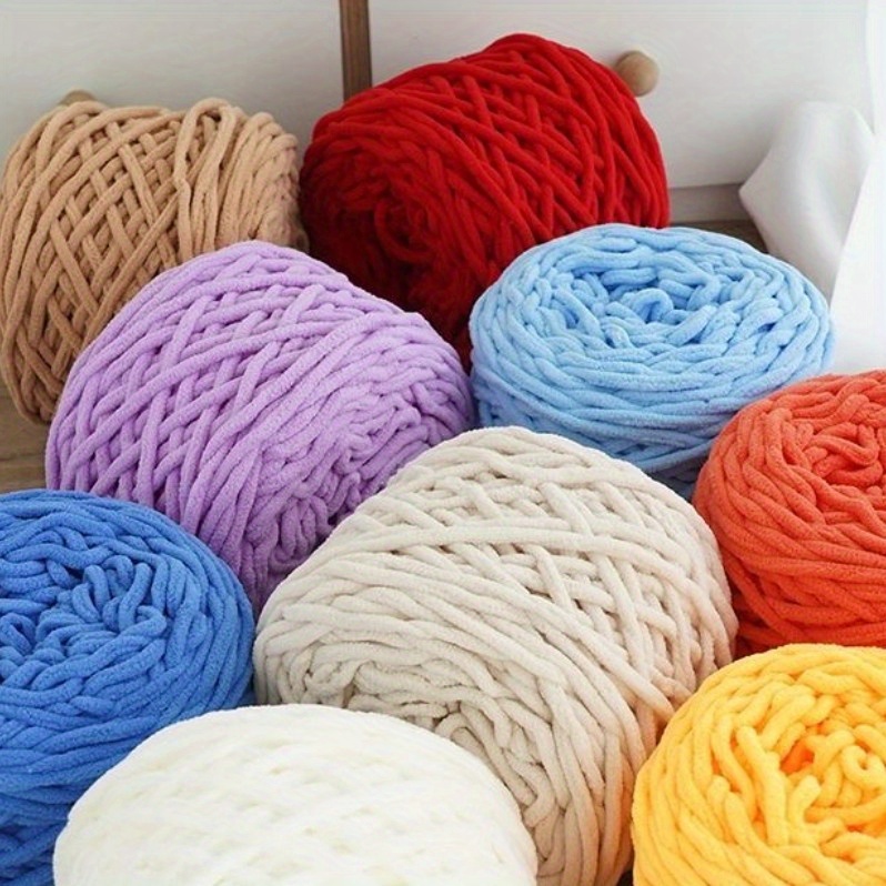 Yarn Cloth Thread Hand Woven Slippers Bag Large Group Hook Shoes Woobles  Easy Peasy Yarn Crochet & Knitting Yarn for Beginners - AliExpress