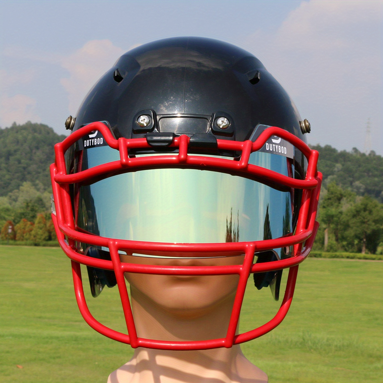 Protect Your Eyes And Face With A Football Helmet Visor Eye - Temu