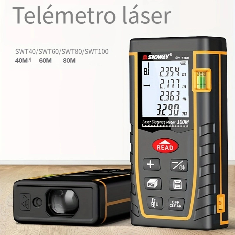 Trena Metro Laser Medidor Metro Distancia Laser 0.5-18m Cinta