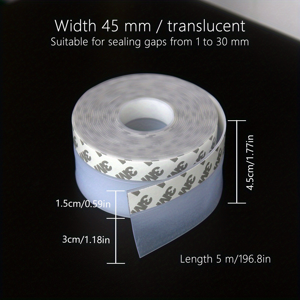 Waterproof Seam Seal Tape - 5/8 (1.5cm)