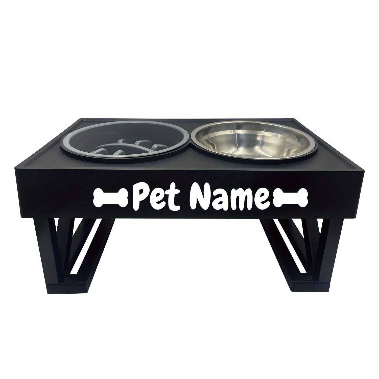 Stainless Steel Dog Food Bowl, Slow Feeder Dog Metal Puzzle Bowl Water Bowl  For Small And Medium Sized Dogs - Temu United Arab Emirates