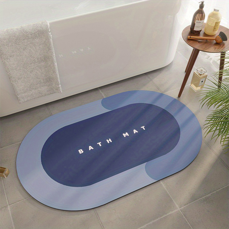 Super Absorbent Floor Mat, Napa Skin Absorbent Bathroom Mat, Non-slip  Quick-drying Bath Mat, Dirt Resistant Bath Rugs Floor Mats For Bathroom,  Shower, Sink - Temu