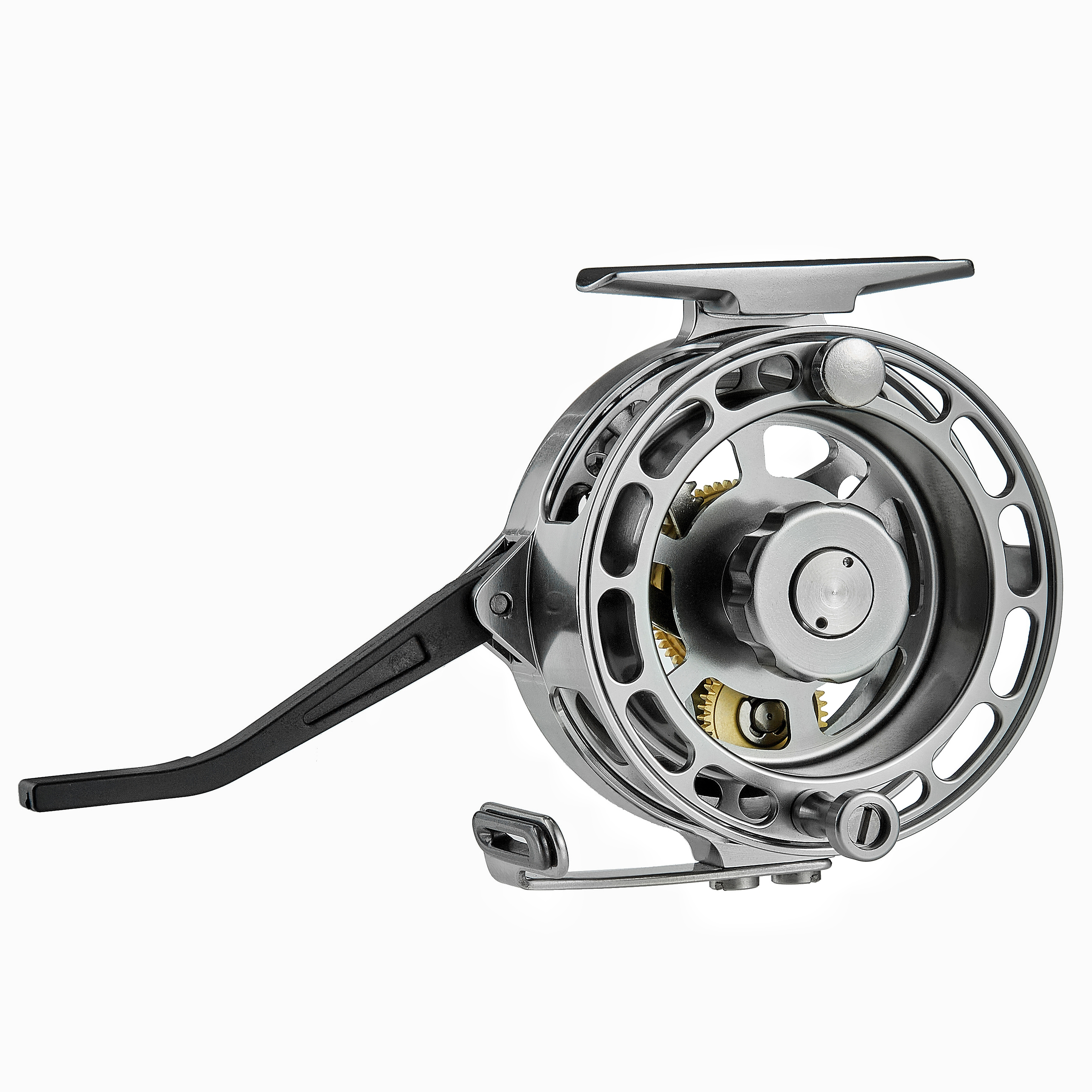 Funpesca Portable Aluminum Fly Fishing Reel - Lightweight and Durable Reel  for Bass, Trout, Freshwater and Saltwater Fishing