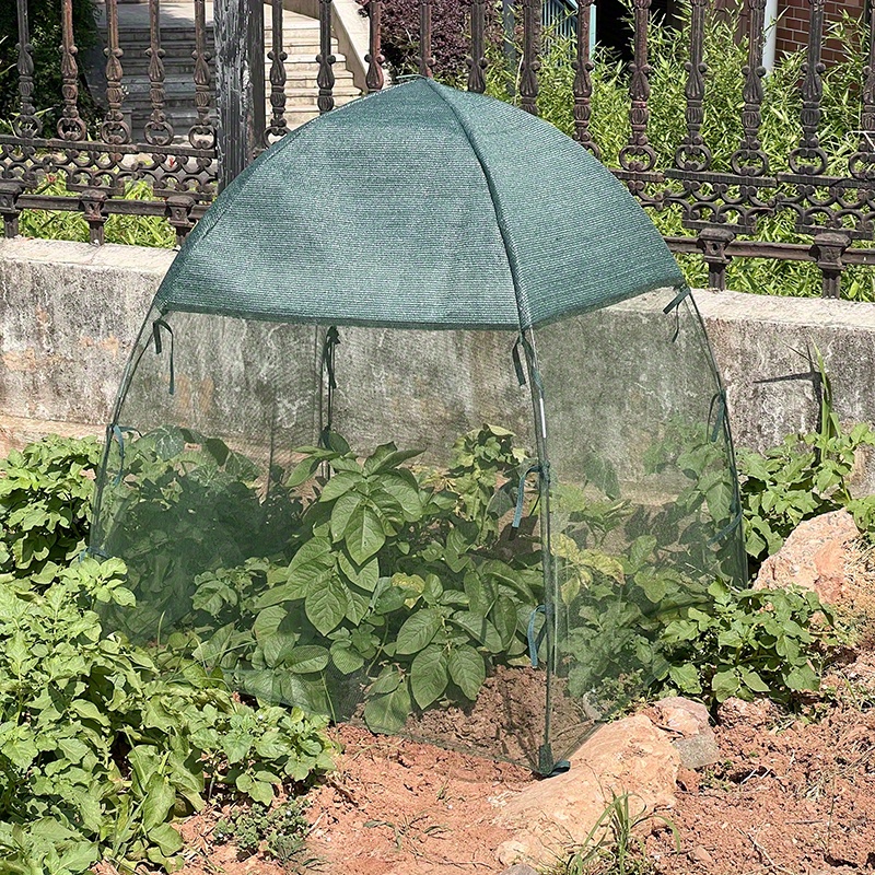 

1pc Mesh Fabric Plant Sunshade, Mesh Greenhouse Sunshade, Suitable For Garden, Courtyard, Lawn, Flower House, Pavilion, And Backyard Terrace, Outdoor Gardening Supplies