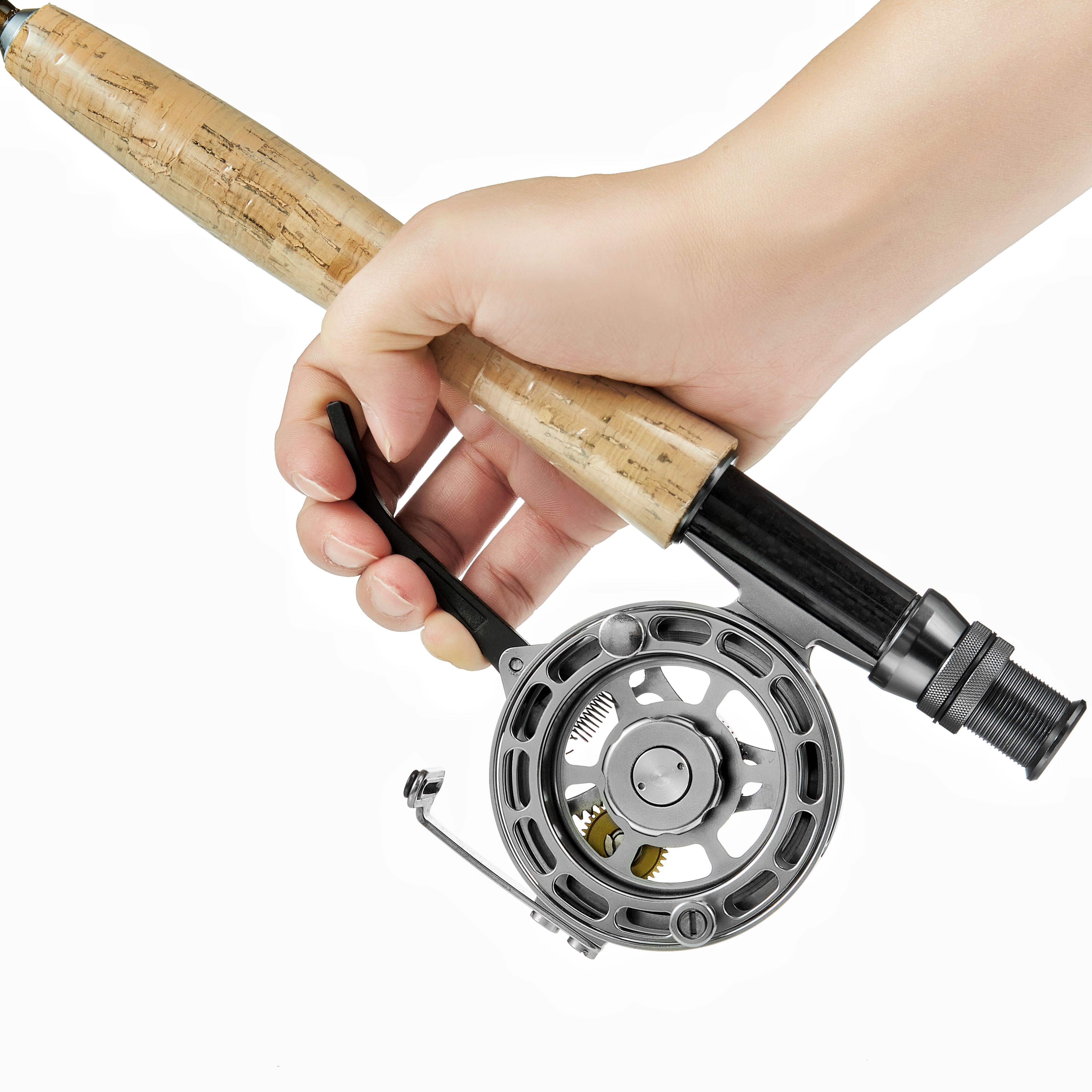 Aventik Semi-Automatic Fly Fishing Reel Super Light Nymph Fishing