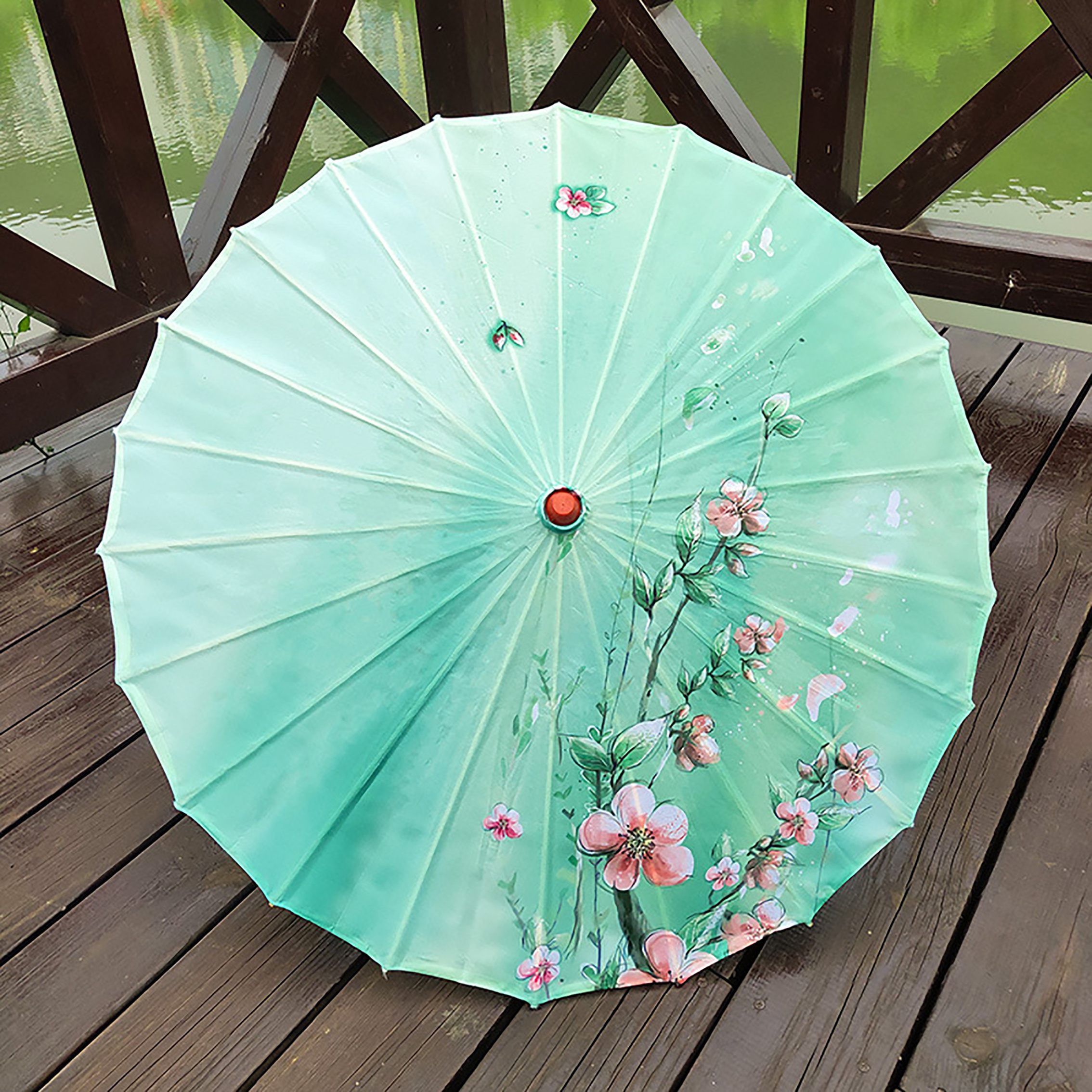 油紙傘、装飾傘、手作りアンティークスタイルのマニュアル傘 - Temu Japan
