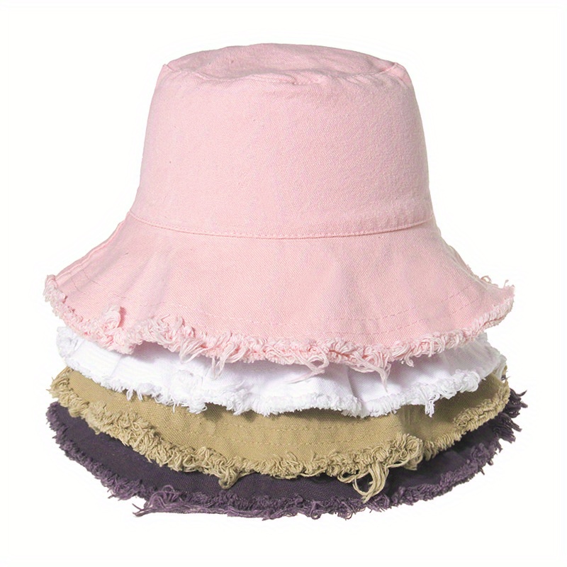 

Unisex Foldable Bucket Hat Summer Large Wide Brim Uv Protection Sun Fisherman Caps For Men Women Summer Outdoor Hat