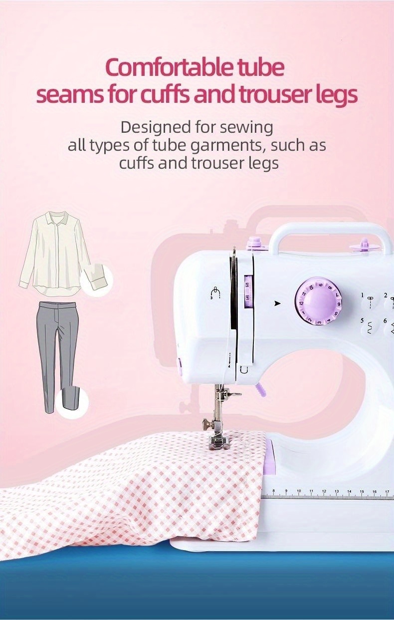 Electric Sewing Machine Portable Electric Sewing Machine Temu