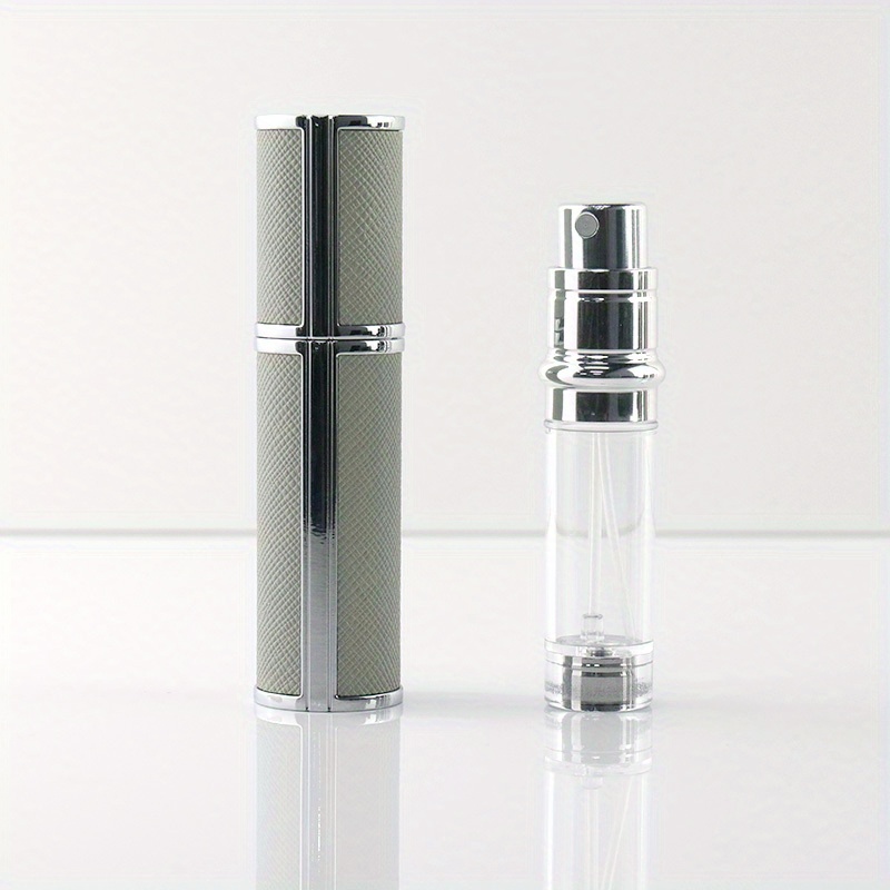 Luxurious 5ml Leather Perfume Dispenser Bottle Refill Atomizer For