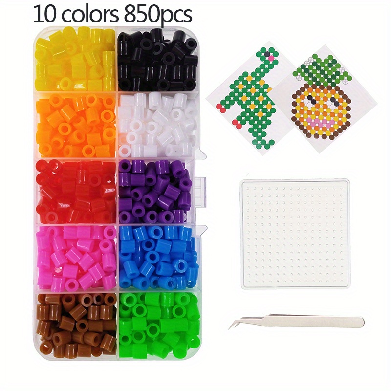 2 Bags Fuse Beads Approx / Bag Pixel Puzzle Iron Beads For Kids Diy  Handmade Arts And Crafts Puzzle Gift Educational Toys - Temu Lithuania