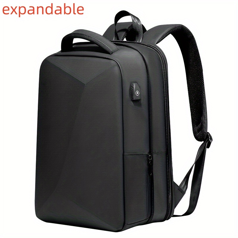 Mochila con ruedas, bolsa de negocios, bolsa impermeable para equipaje de  mano, bolsa de computadora para hombres y mujeres de 17.3 pulgadas, Negro  -