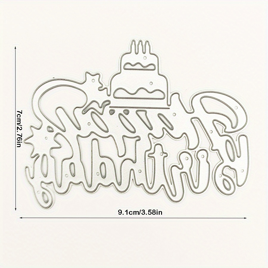 Happy Birthday 2 Words Stencil – sheyb