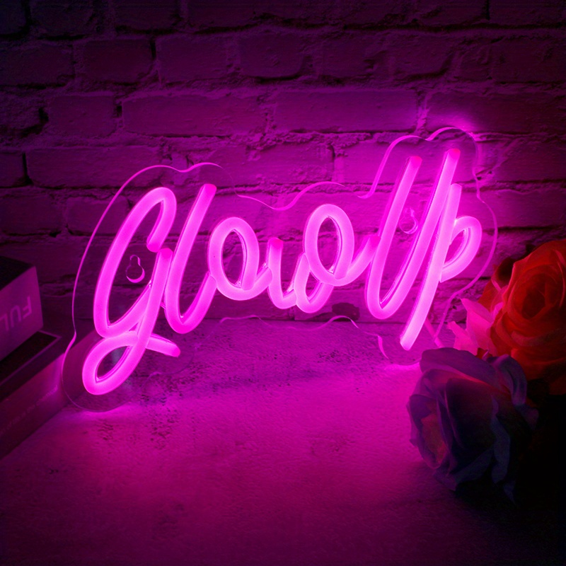 Add A Fun Glow To Your Home With This 5v Usb Led Neon Sign - Temu