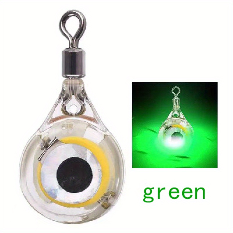 5 color】Fishing Lure Light Deep Drop Underwater 3D Eye Shape