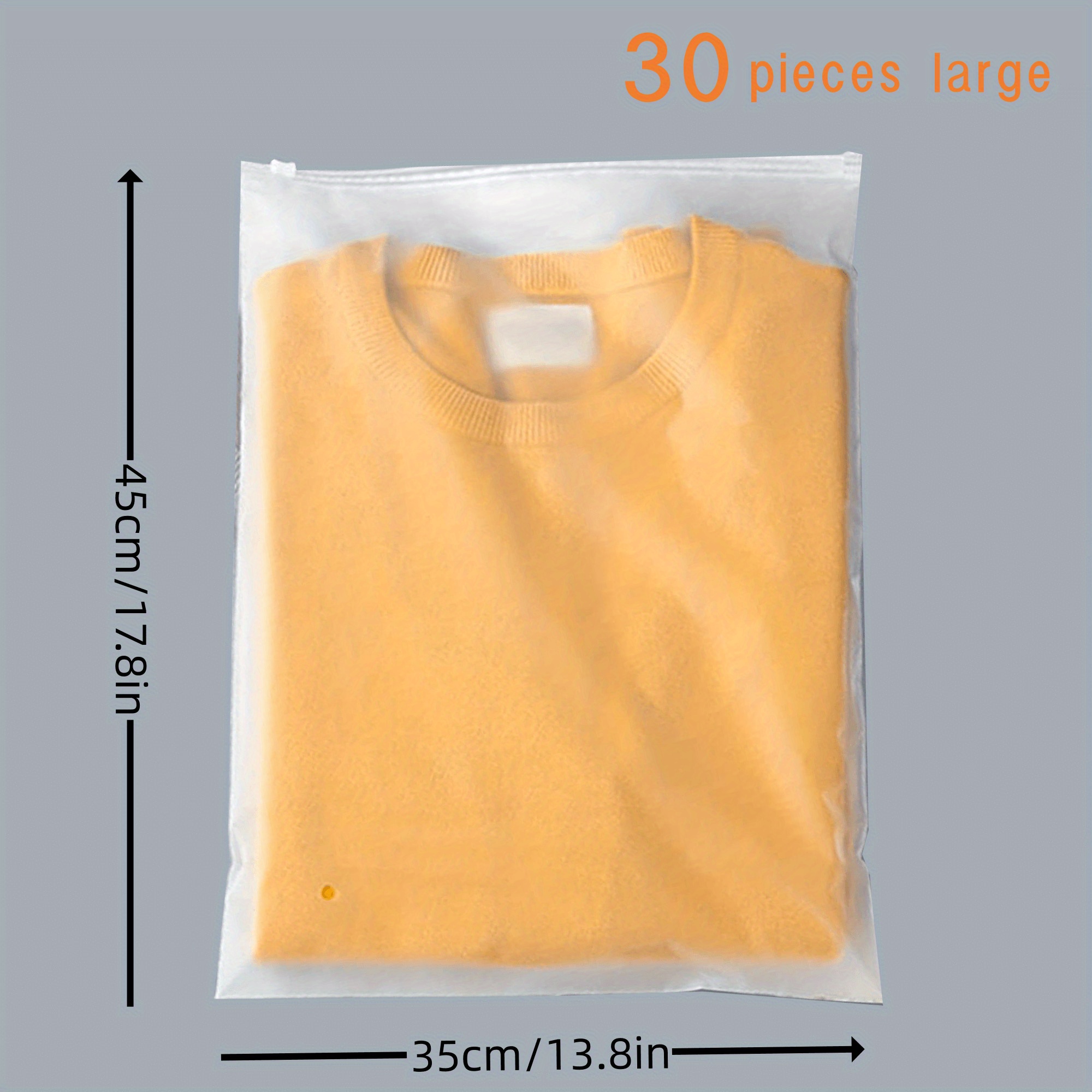 Clear Plastic Bags For Packaging Clothing T shirts Strong - Temu