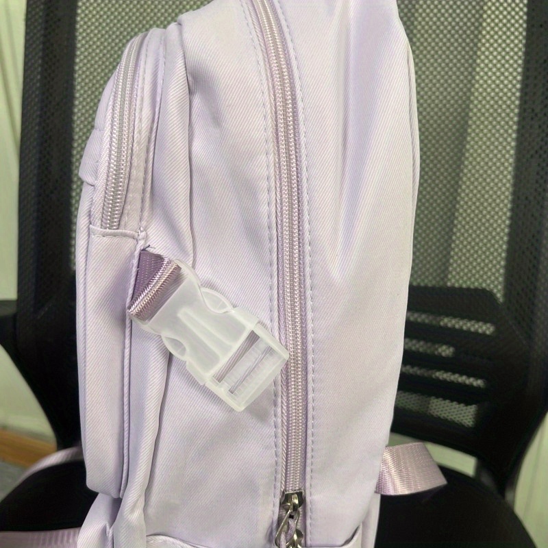 Miniso Cute Kuromi Cinnamoroll Hello Kitty Backpack, Pu Leather Zipper  Bookbag, Perfect School Bag - Temu Austria