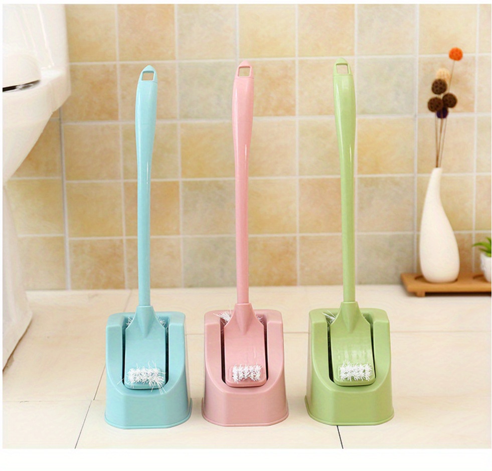 creative toilet double sided toilet brush set - Temu United Kingdom