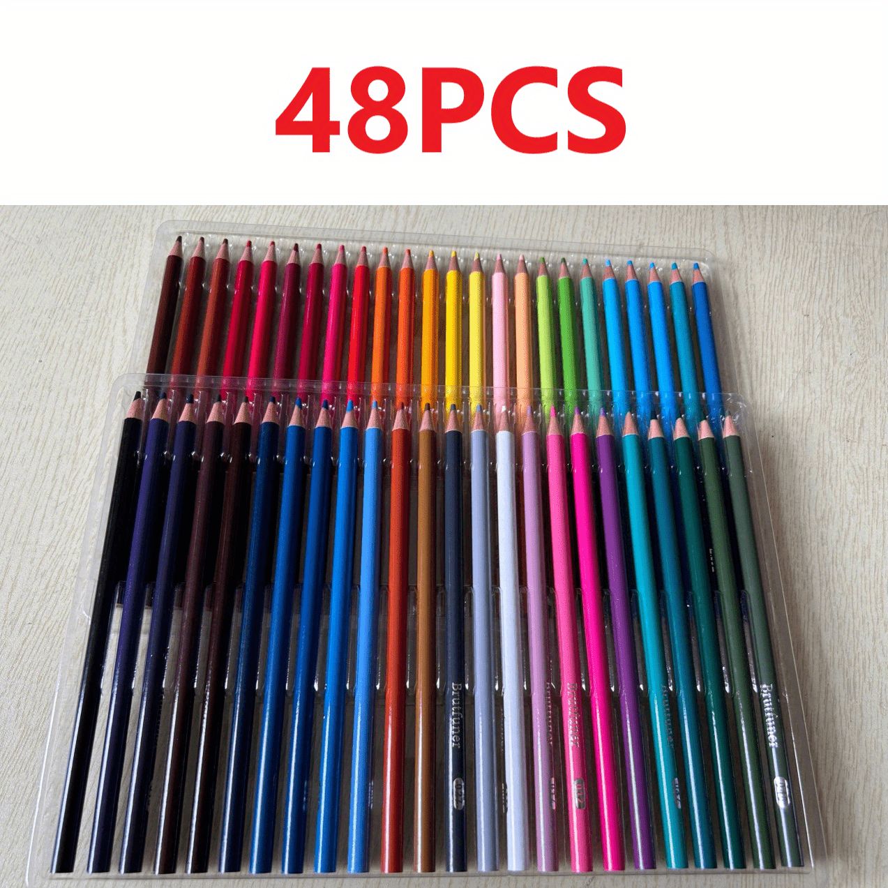 180 Colored Wooden,Oil Pencils with Round Barrels for  Coloring,Sketching,Paintin