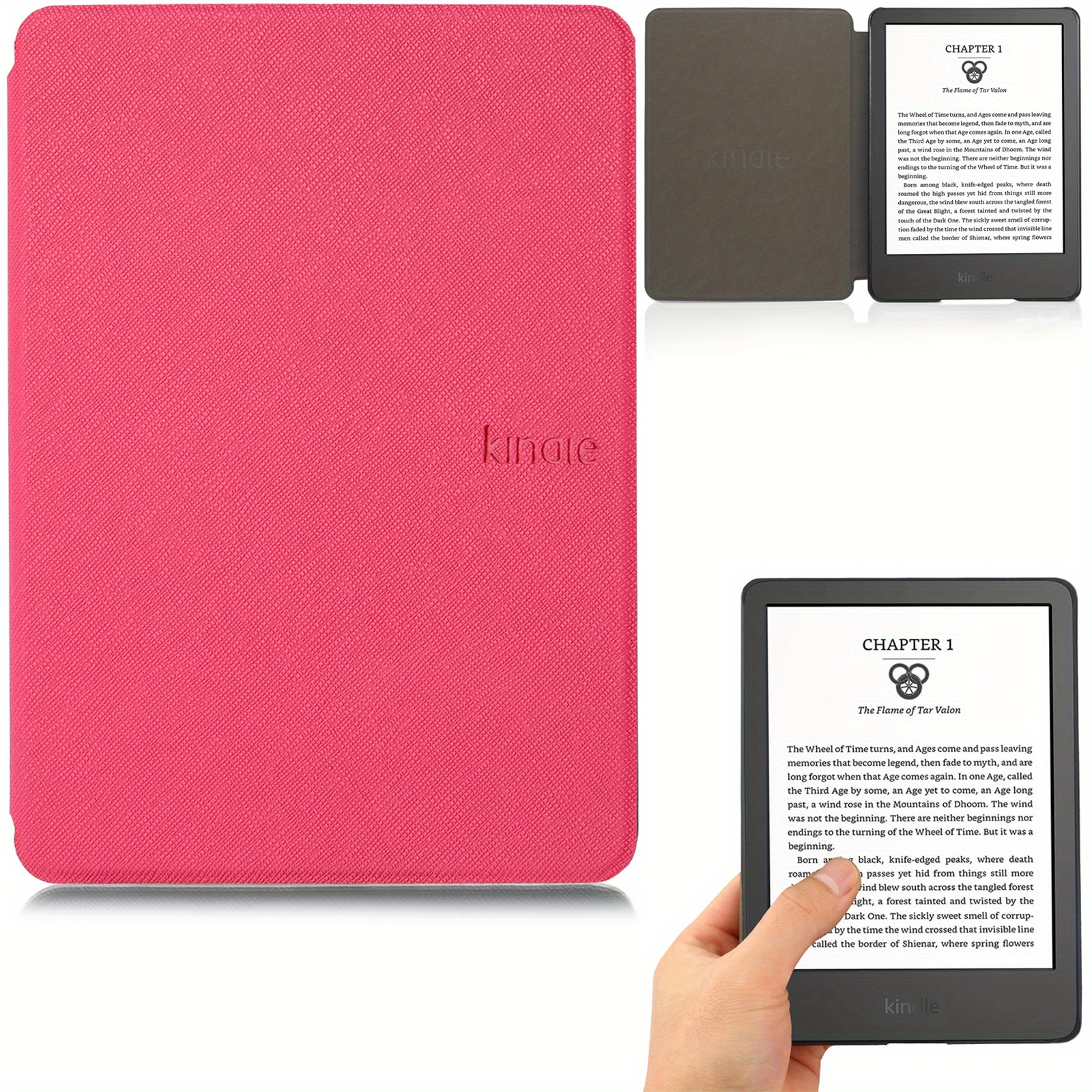 Estuche Ultra Transparente Para El Nuevo Kindle Paperwhite - Temu
